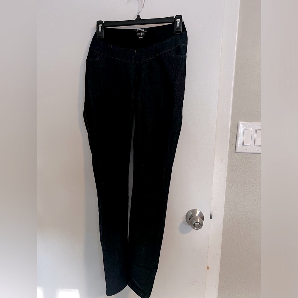 Loved by Heidi Klum Black Maternity Jeans